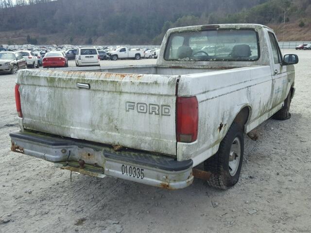 1FTEF15Y8RLB31150 - 1994 FORD F150 WHITE photo 4