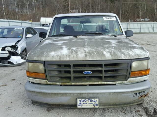 1FTEF15Y8RLB31150 - 1994 FORD F150 WHITE photo 9