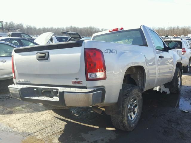 1GTN2TEX8CZ209543 - 2012 GMC SIERRA K15 SILVER photo 4