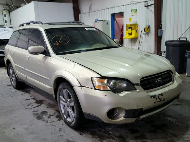 4S4BP86C454340543 - 2005 SUBARU LEGACY OUT GOLD photo 1