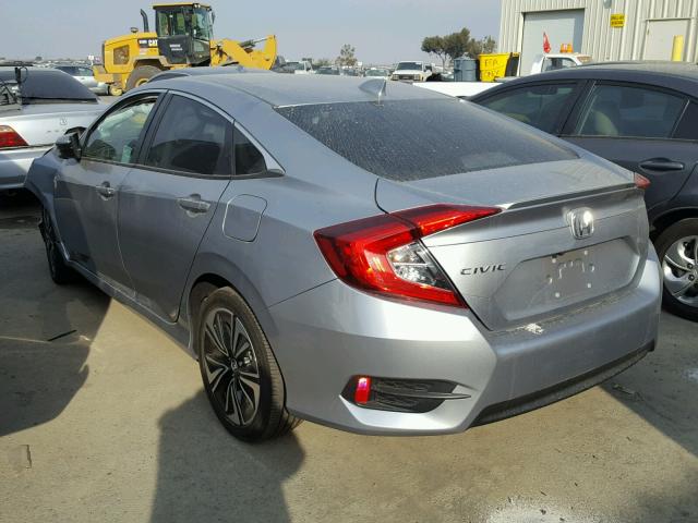 19XFC1F72HE208489 - 2017 HONDA CIVIC EXL 银色 照片 3