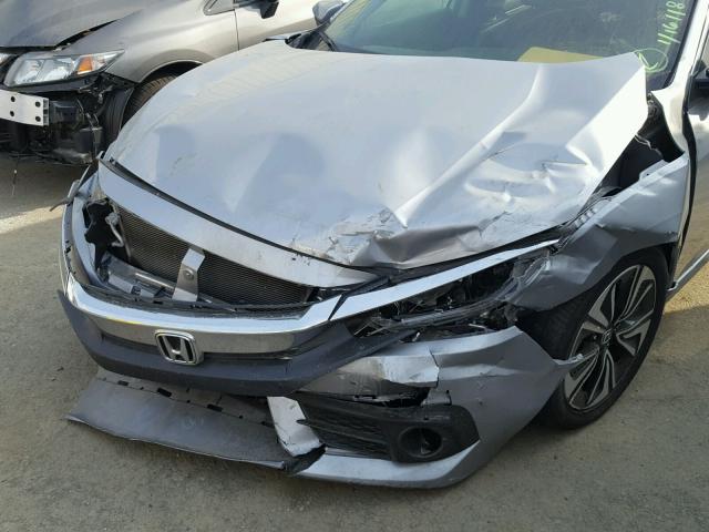 19XFC1F72HE208489 - 2017 HONDA CIVIC EXL 银色 照片 9