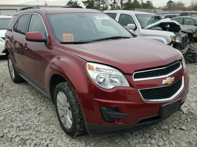 2CNFLDE58B6421970 - 2011 CHEVROLET EQUINOX LT RED photo 1