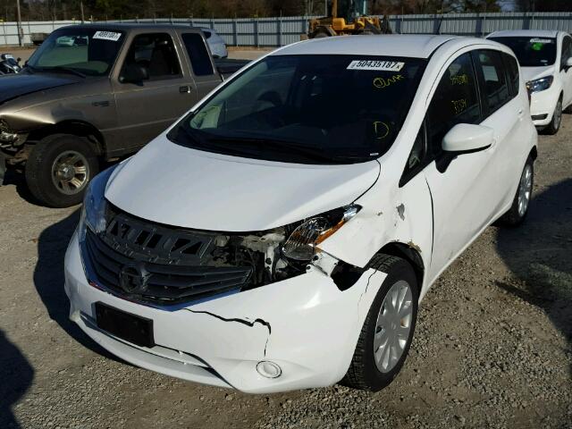 3N1CE2CPXGL397624 - 2016 NISSAN VERSA NOTE WHITE photo 2