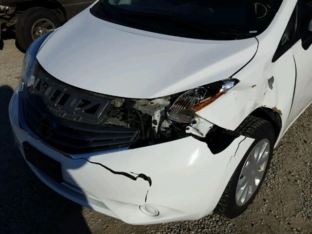 3N1CE2CPXGL397624 - 2016 NISSAN VERSA NOTE WHITE photo 9