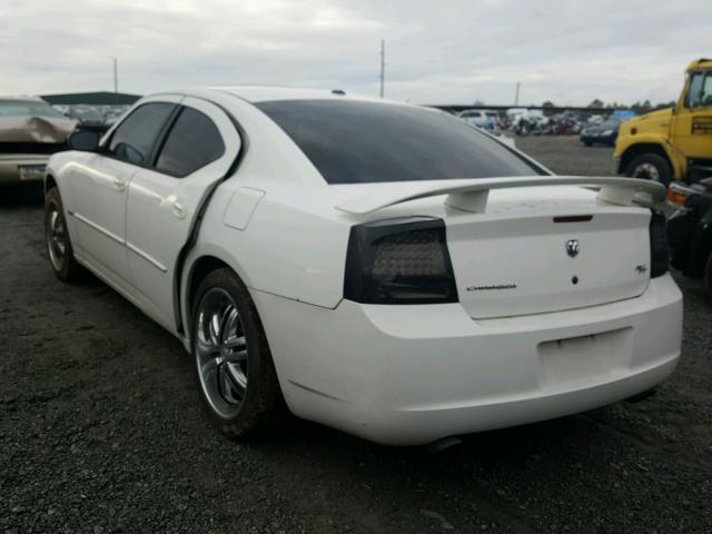 2B3KA53HX6H367627 - 2006 DODGE CHARGER R/ WHITE photo 3