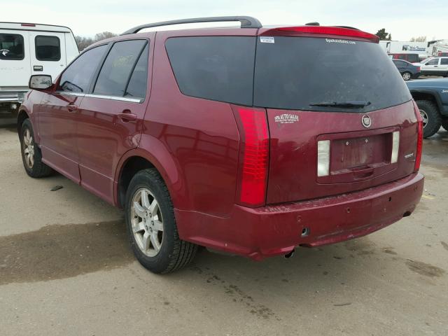 1GYEE637960133913 - 2006 CADILLAC SRX RED photo 3