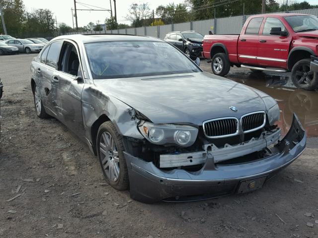 WBAGN63463DR18461 - 2003 BMW 745 LI GRAY photo 1