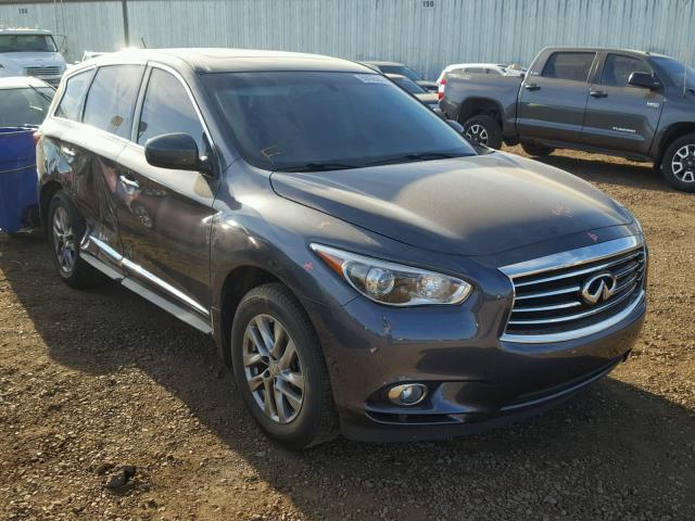 5N1AL0MN0DC336698 - 2013 INFINITI JX35 BASE SILVER photo 1