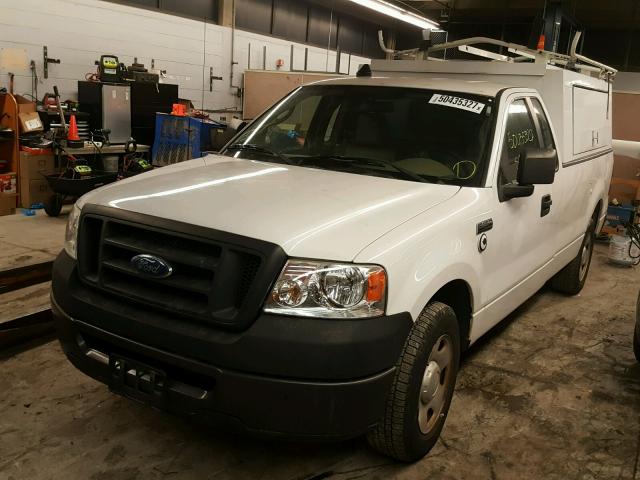 1FTRF12268KC10841 - 2008 FORD F150 WHITE photo 2