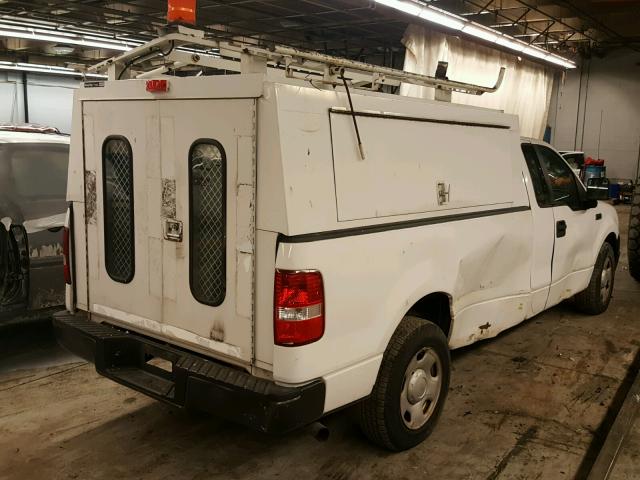 1FTRF12268KC10841 - 2008 FORD F150 WHITE photo 4