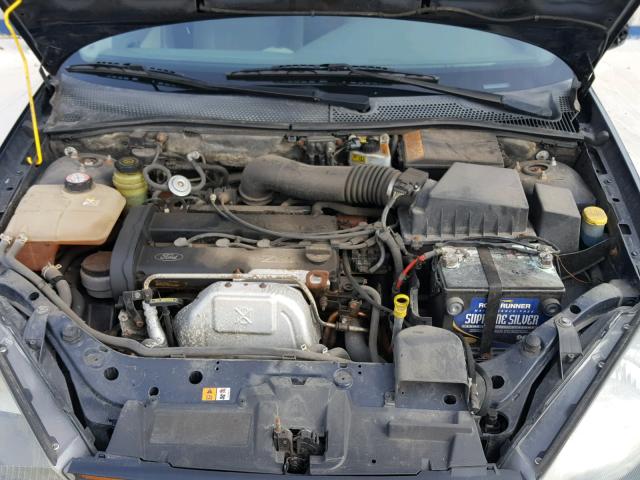 1FAFP38303W314681 - 2003 FORD FOCUS ZTS BLUE photo 7