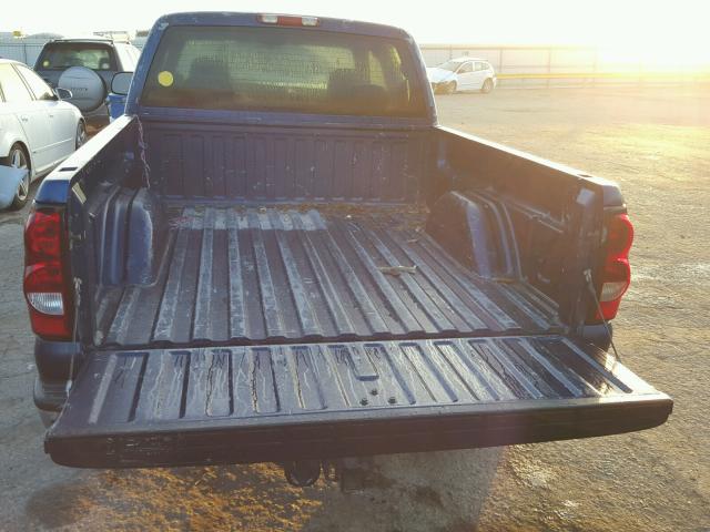 2GCEC19T441378686 - 2004 CHEVROLET SILVERADO BLUE photo 6