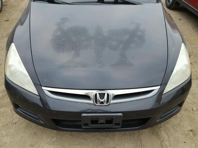 1HGCM56356A115780 - 2006 HONDA ACCORD SE BLACK photo 7