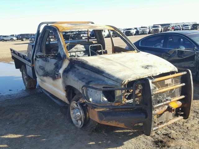 3D7KS26A38G151457 - 2008 DODGE RAM 2500 S დამწვარი ფოტო 1