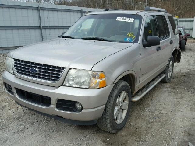 1FMZU73K75UA25152 - 2005 FORD EXPLORER X SILVER photo 2