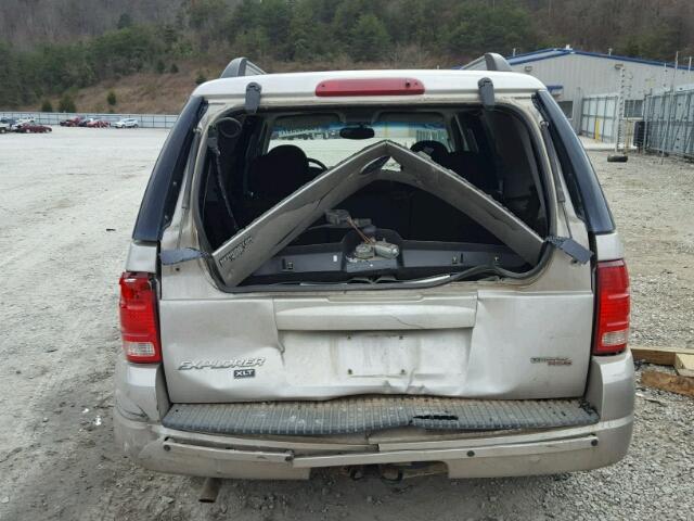 1FMZU73K75UA25152 - 2005 FORD EXPLORER X SILVER photo 9