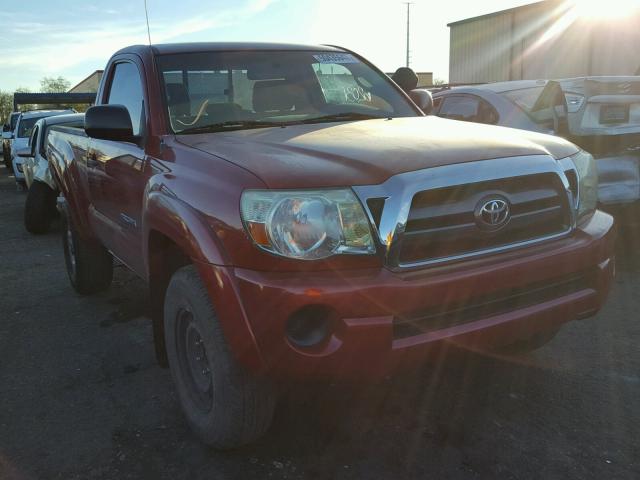 5TENX62N89Z600811 - 2009 TOYOTA TACOMA PRE RED photo 1