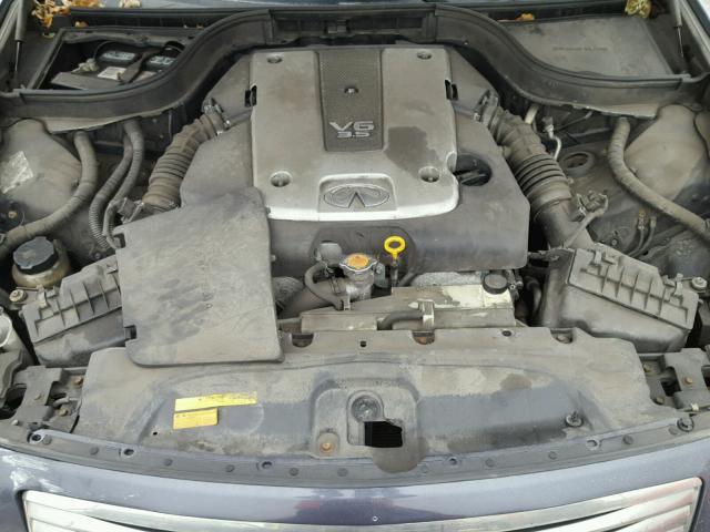 JNKBV61F38M275896 - 2008 INFINITI G35 GRAY photo 7