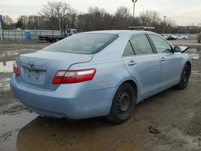 4T1BE46K19U849615 - 2009 TOYOTA CAMRY BASE BLUE photo 4