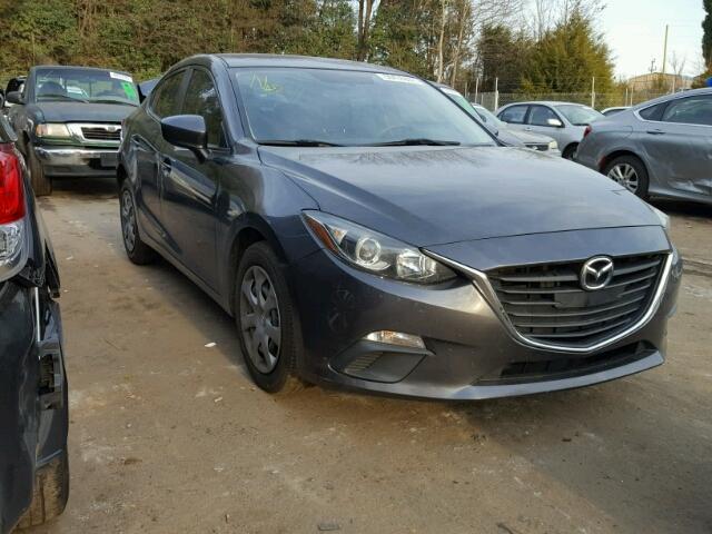 JM1BM1U73E1168517 - 2014 MAZDA 3 SPORT GRAY photo 1