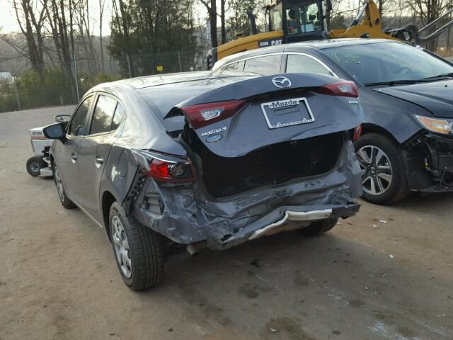 JM1BM1U73E1168517 - 2014 MAZDA 3 SPORT GRAY photo 3