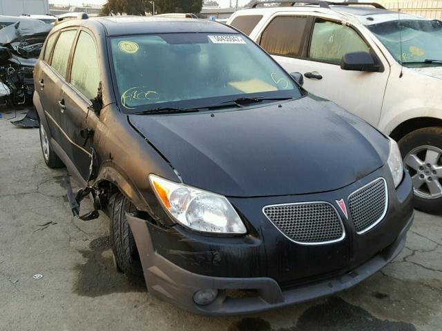 5Y2SL65847Z420321 - 2007 PONTIAC VIBE BLACK photo 1