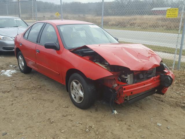 1G1JC52F157147770 - 2005 CHEVROLET CAVALIER RED photo 1