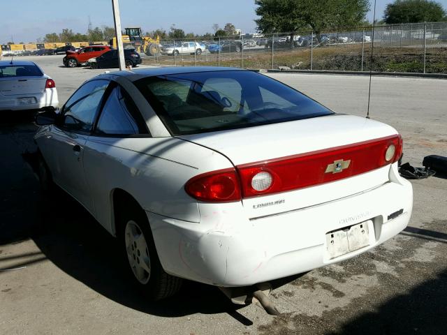 1G1JC12F547238323 - 2004 CHEVROLET CAVALIER WHITE photo 3