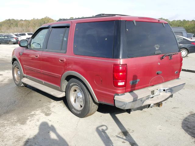 1FMRU176XYLA71921 - 2000 FORD EXPEDITION MAROON photo 3