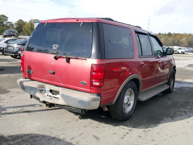 1FMRU176XYLA71921 - 2000 FORD EXPEDITION MAROON photo 4