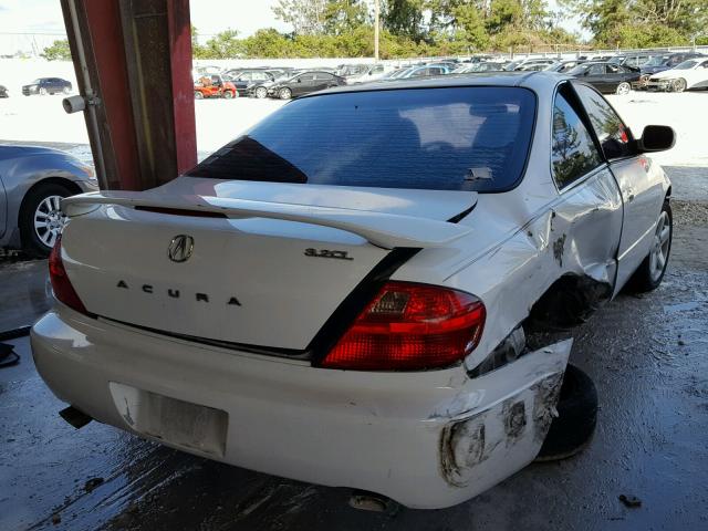 19UYA42491A019411 - 2001 ACURA 3.2CL WHITE photo 4