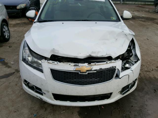 1G1PG5SC9C7127705 - 2012 CHEVROLET CRUZE LT WHITE photo 9