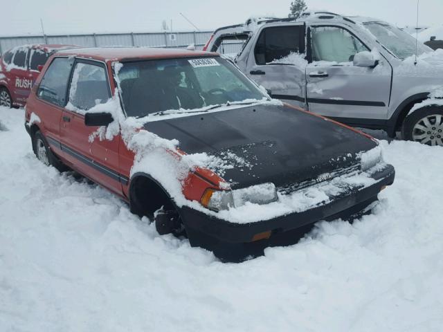 1NXAE87GXHZ414541 - 1987 TOYOTA COROLLA FX RED photo 1