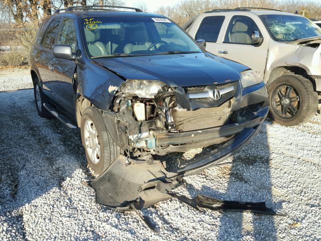 2HNYD18626H517241 - 2006 ACURA MDX TOURIN BLACK photo 1