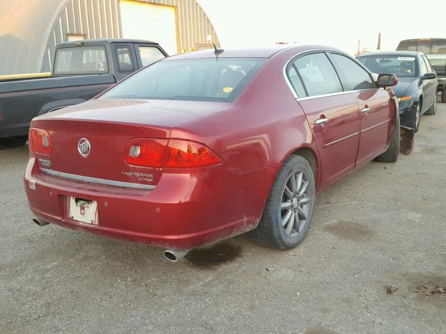 1G4HE57YX8U102404 - 2008 BUICK LUCERNE CX MAROON photo 4