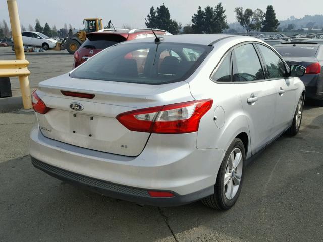 1FADP3F20DL178119 - 2013 FORD FOCUS SE SILVER photo 4