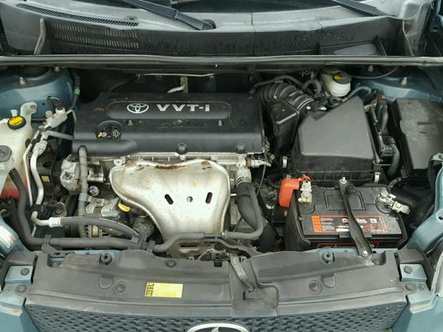 JTLKE50EX81030944 - 2008 TOYOTA SCION XB BLUE photo 7