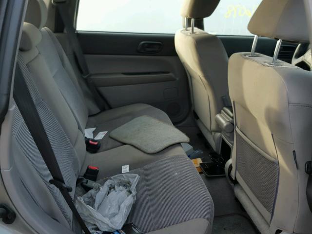 JF1SG63646H757782 - 2006 SUBARU FORESTER 2 GRAY photo 6