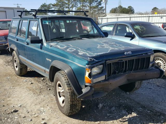 1J4FT28S1TL238780 - 1996 JEEP CHEROKEE S GREEN photo 1