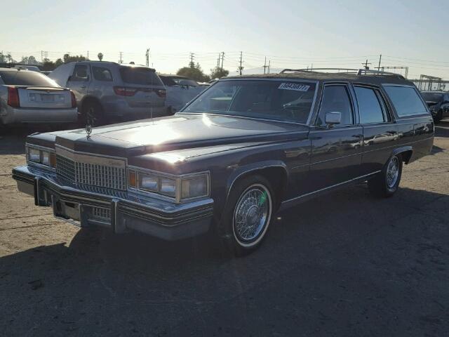 6869T99265387 - 1979 CADILLAC STATIONWAG BLUE photo 2