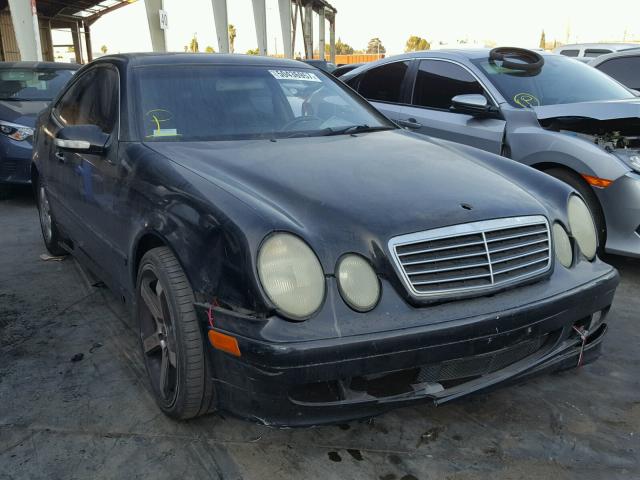 WDBLJ65G51F188739 - 2001 MERCEDES-BENZ CLK 320 BLACK photo 1