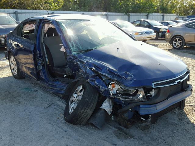 1G1PA5SH1D7217588 - 2013 CHEVROLET CRUZE LS BLUE photo 1