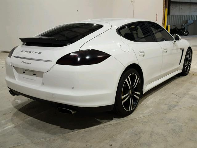 WP0AA2A7XBL011050 - 2011 PORSCHE PANAMERA 2 WHITE photo 4