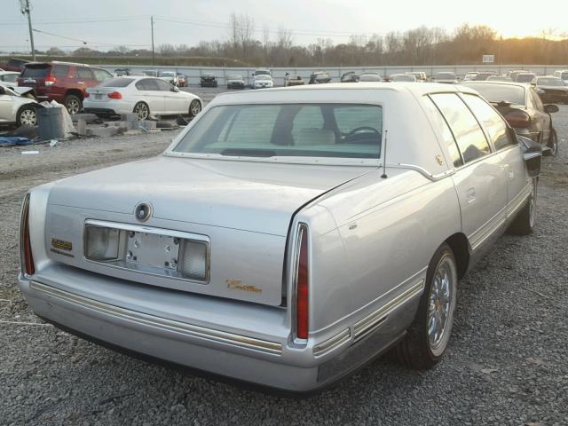 1G6KD54Y4XU723754 - 1999 CADILLAC DEVILLE SILVER photo 4