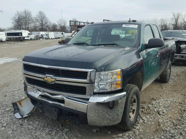 1GCHK29KX8E159202 - 2008 CHEVROLET SILVERADO GREEN photo 2