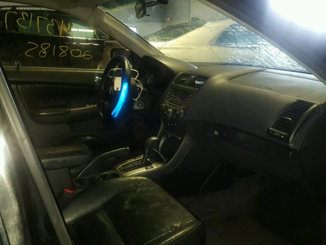 1HGCM56847A019488 - 2007 HONDA ACCORD EX BLACK photo 5