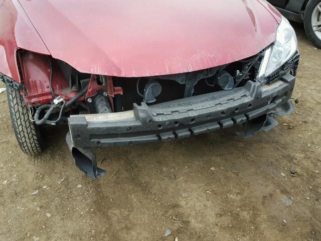 JTHCK262482026384 - 2008 LEXUS IS 250 RED photo 9