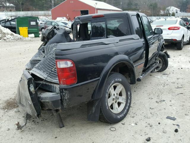 1FTZR45E22TA41482 - 2002 FORD RANGER SUP BLACK photo 4