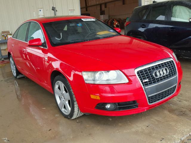 WAUEV74F78N139312 - 2008 AUDI A6 S-LINE RED photo 1